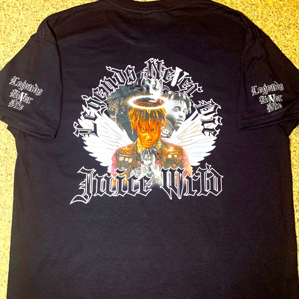 Juice wrld custom Tee by Me!